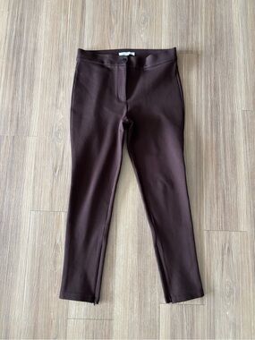 LOFT Riding Pants Brown Mid Rise Stretch Women 8P Equestrian Classic Preppy